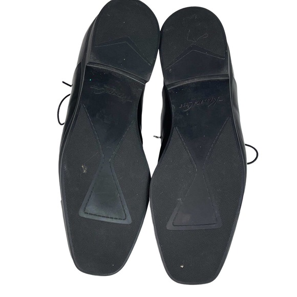 Kenneth Cole New York Mens Shoes Size 9.5 M Silver Technology Black Oxfords - Picture 7 of 11